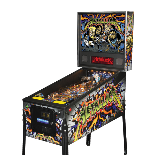 Metallica Pro Pinball Machine Hire Melbourne Arcade Hire