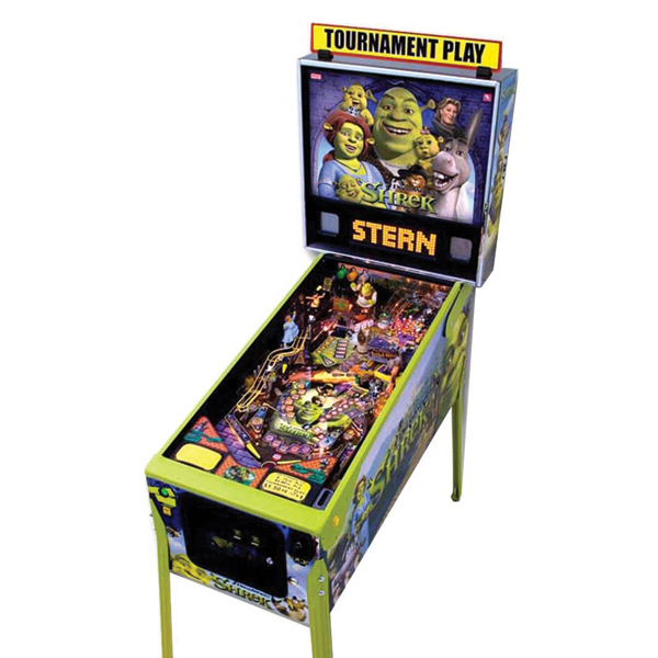 Shrek Pinball Machine Hire Melbourne Arcade Hire